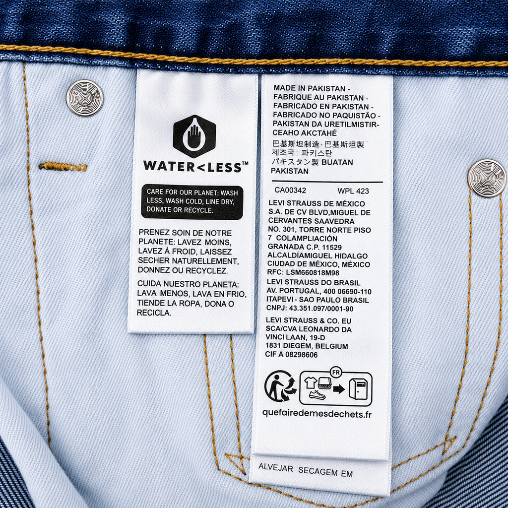 Levi’s 501 Original Fit Premium Denim Jeans Blue Men’s
