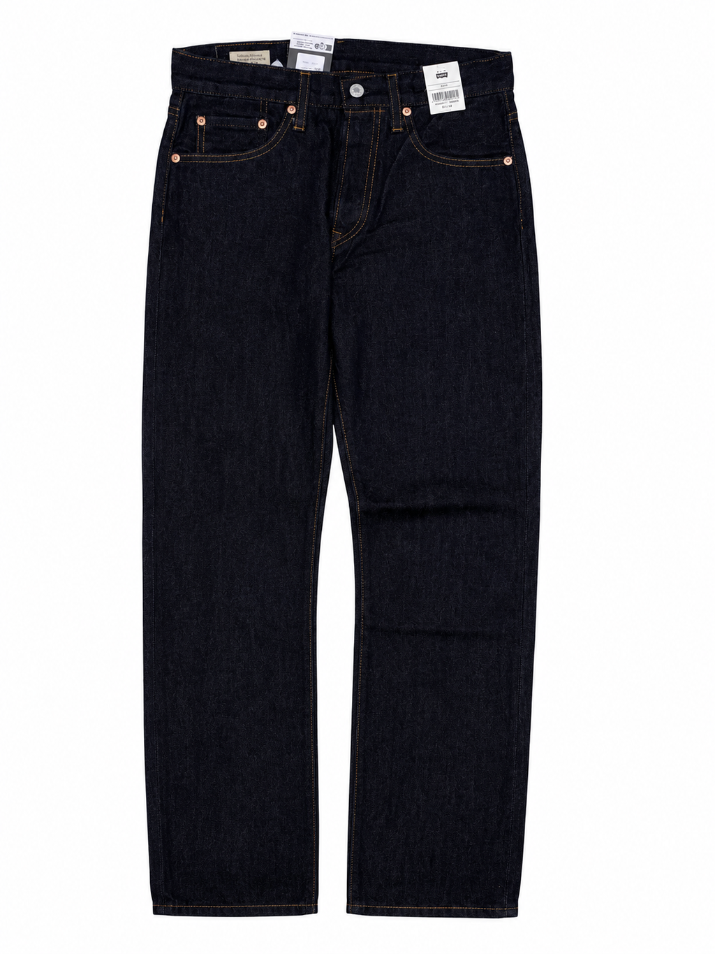 Levi’s 501 Selvedge Denim Jeans – Dark Indigo Blue – Straight Fit