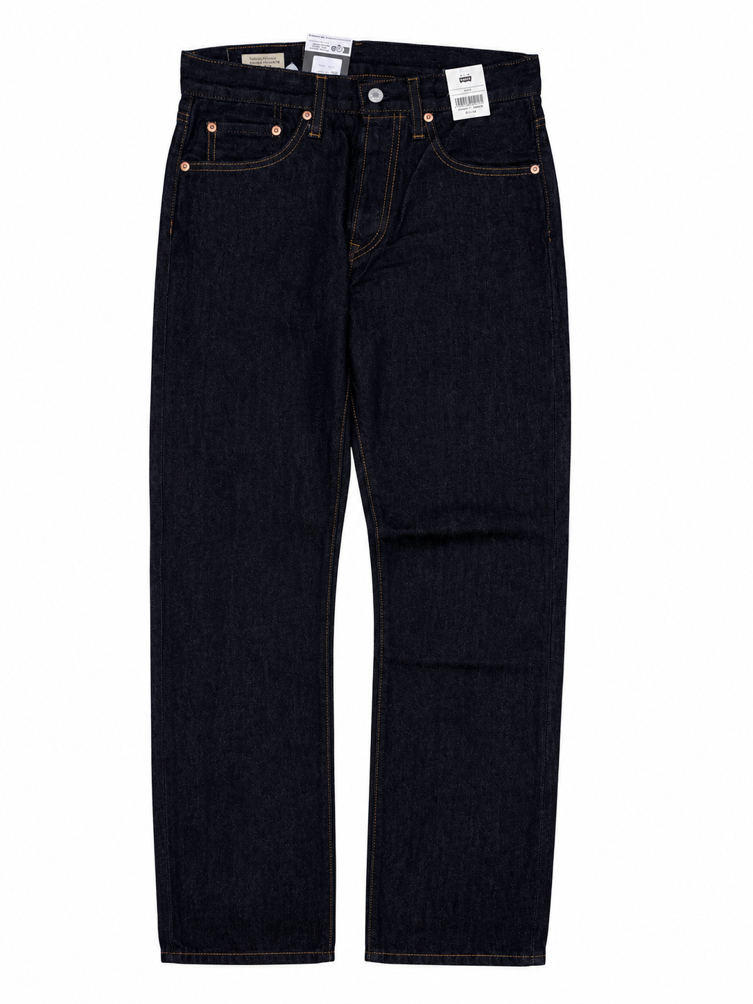 Levi’s 501 Selvedge Denim Jeans – Dark Indigo Blue – Straight Fit