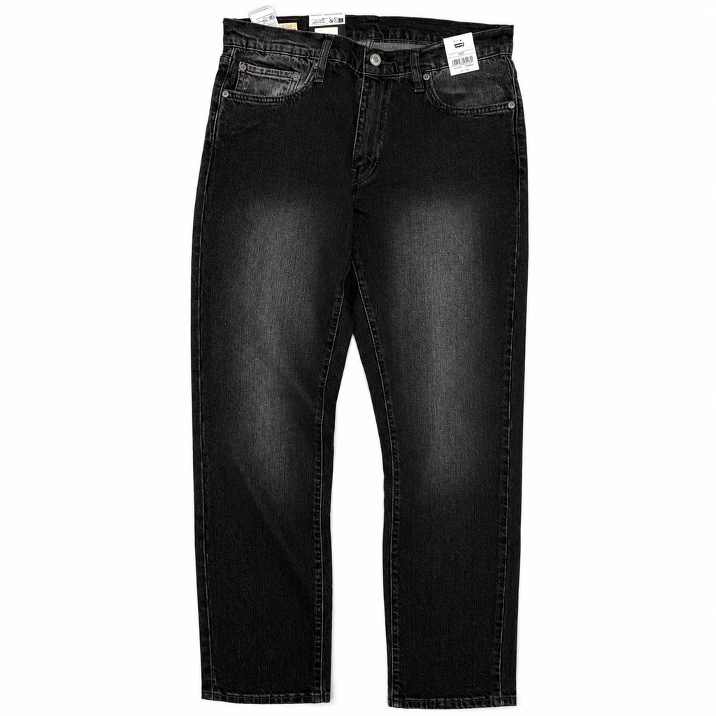 Levi’s 511™ Slim Fit Jeans Men’s Washed Black Stretch Denim with  Whiskering Effect