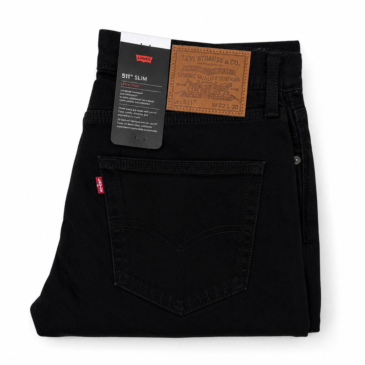 Levi’s 511™ Slim Fit Jeans – Jet Black